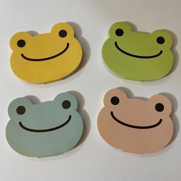 Nakajima Vintage 1994 Pickles The Frog Sticky Notes Notepads - Picture 1 of 7